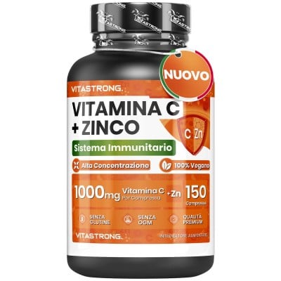 VITAMINE C + ZINC | Immunité et Antioxydant | Vitastrong